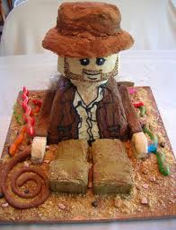 lego indiana jones cake